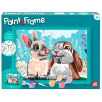 Картина по номерам As Kids Милые кролики 1038-41011 Горизонтальная photo 4