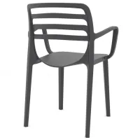 Scaun de grădină AG Laura Plastic/ Plastic/ Antracit photo 3