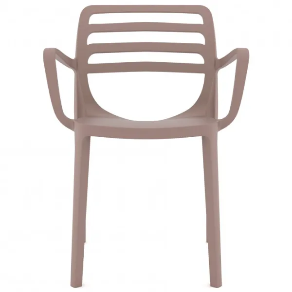 Scaun de grădină AG Laura Plastic/ Plastic/ Cappucino photo 1 Scaun de grădină AG Laura Plastic/ Plastic/ Cappucino photo 1