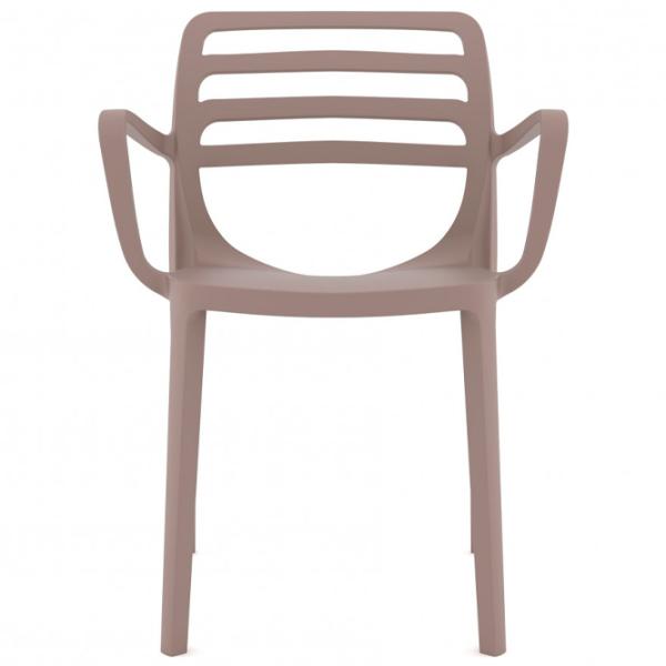 Scaun de grădină AG Laura Plastic/ Plastic/ Cappucino photo 1 Scaun de grădină AG Laura Plastic/ Plastic/ Cappucino photo 1
