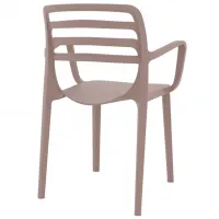 Scaun de grădină AG Laura Plastic/ Plastic/ Cappucino photo 3