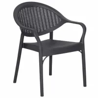 Scaun de grădină AG Mona Plastic/ Plastic/ Antracit