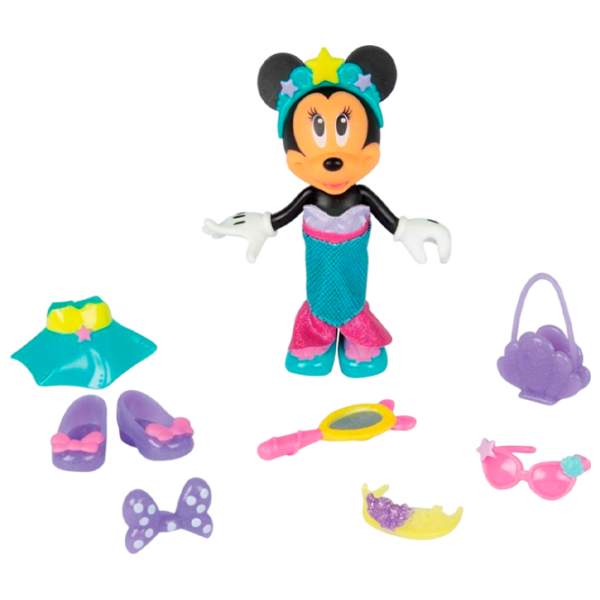 Păpușă IMC Toys Minnie Fantasy Mermaid 185760 sportivă/ 3+ photo 1 Păpușă IMC Toys Minnie Fantasy Mermaid 185760 sportivă/ 3+ photo 1