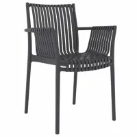 Scaun de grădină AG Victor Plastic/ Plastic/ Antracit