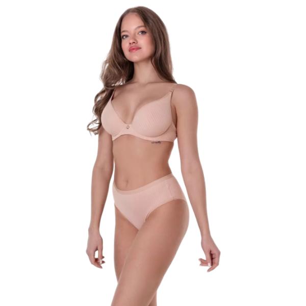 Chiloți pentru femei Milavitsa 268120 98/ Nude/ Brief photo 3