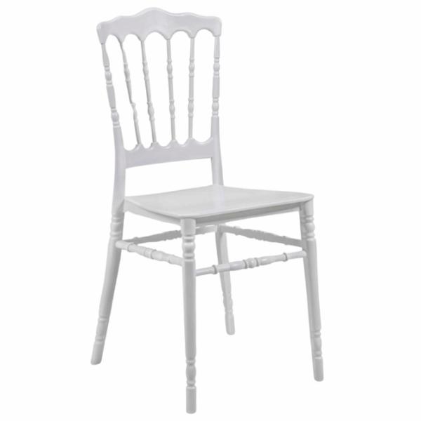 Scaun de grădină AG NAPOLEON Plastic/ Plastic/ White photo 1