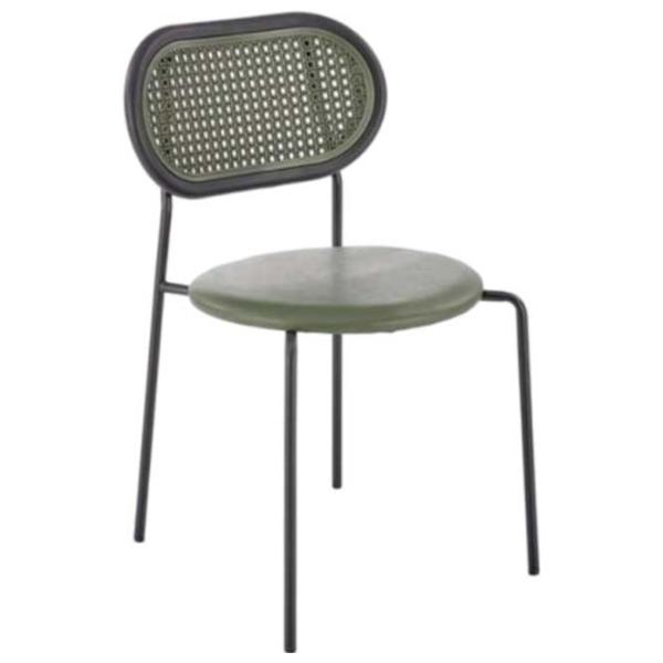 Scaun de bucătărie AG K-524 Piele artificială/ Green photo 1
