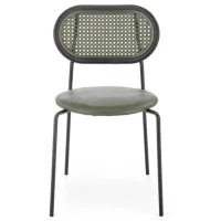 Scaun de bucătărie AG K-524 Piele artificială/ Green photo 2