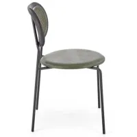 Scaun de bucătărie AG K-524 Piele artificială/ Green photo 4