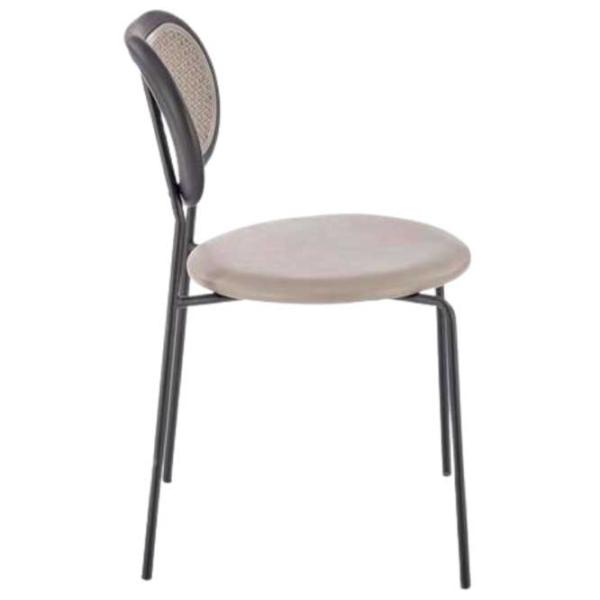 Scaun de bucătărie AG K-524 Piele artificială/ Gray photo 3