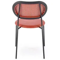 Scaun de bucătărie AG K-524 Piele artificială/ Bordo photo 2