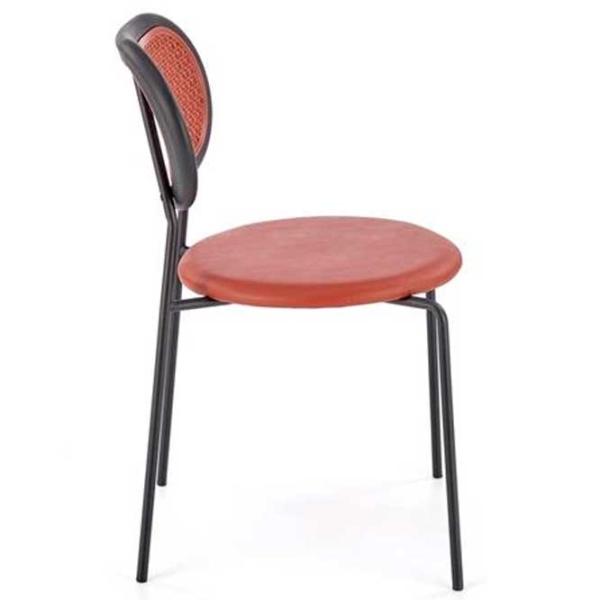 Scaun de bucătărie AG K-524 Piele artificială/ Bordo photo 3