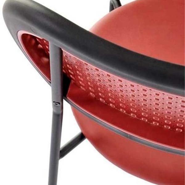 Scaun de bucătărie AG K-524 Piele artificială/ Bordo photo 5