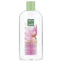 Loțiune demachiantă pentru ochi Чистая Линия Trandafir Apă micelară/ 400 ml