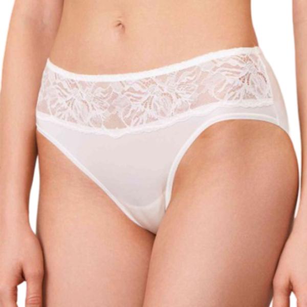 Chiloți pentru femei Milavitsa 268040 106/ White/ Slip photo 1