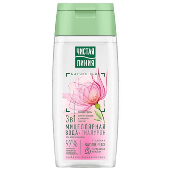 Loțiune demachiantă pentru ochi Чистая Линия Trandafir Apă micelară/ 400 ml photo 1