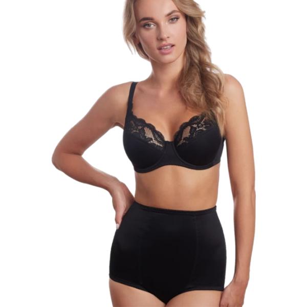 Chiloți pentru femei Milavitsa 430161 90-115/ Black/ Corset photo 3