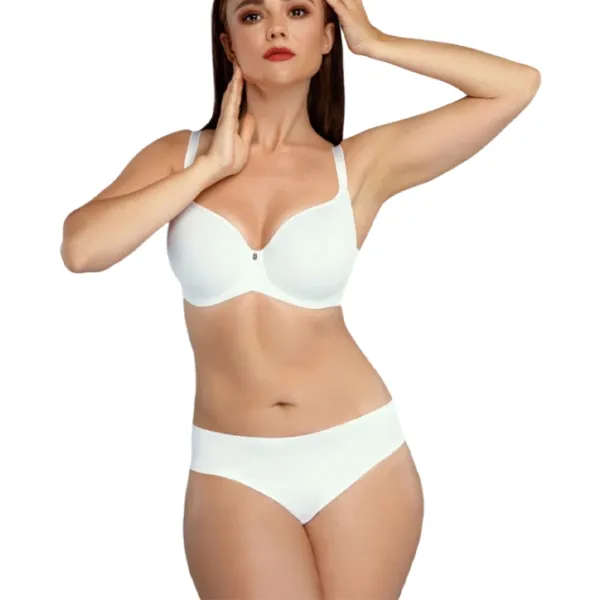 Chiloți pentru femei Milavitsa 230030 90/ White/ Slip photo 3