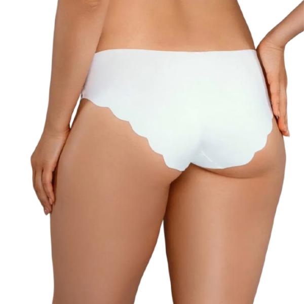 Chiloți pentru femei Milavitsa 230030 110/ White/ Slip photo 2