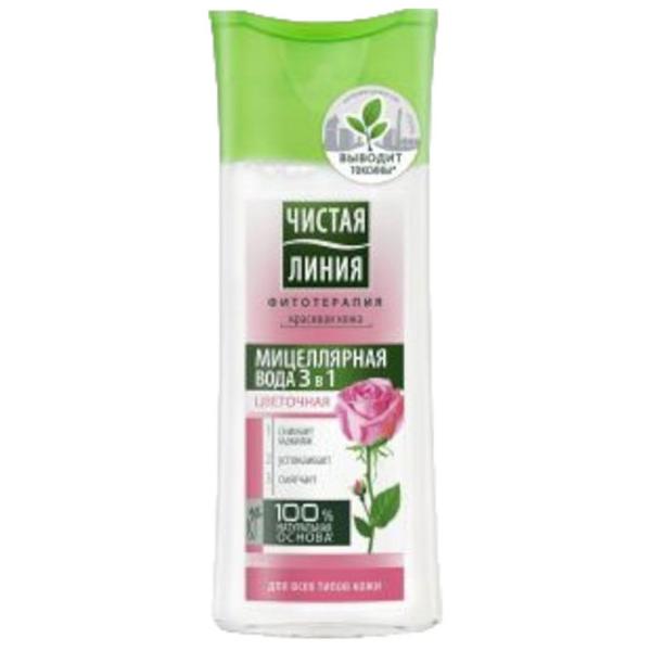 Loțiune demachiantă pentru ochi Чистая Линия Piele perfecta Apă micelară/ 400 ml photo 1
