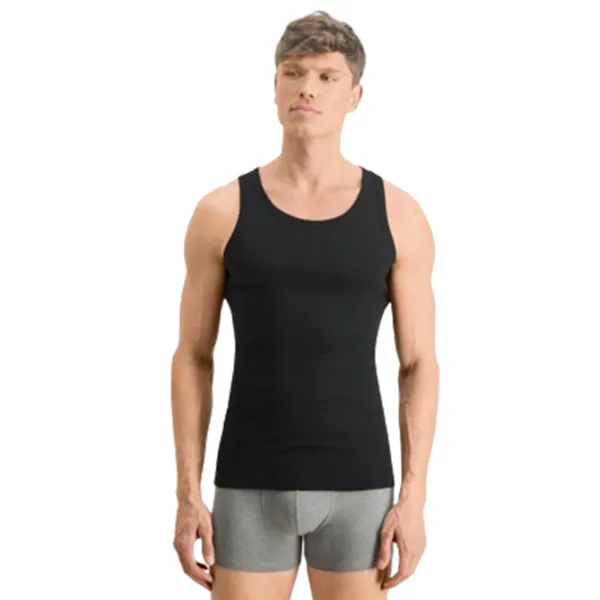 Maiou pentru bărbați Puma Puma Basic 2Tank Top L/ Black photo 1