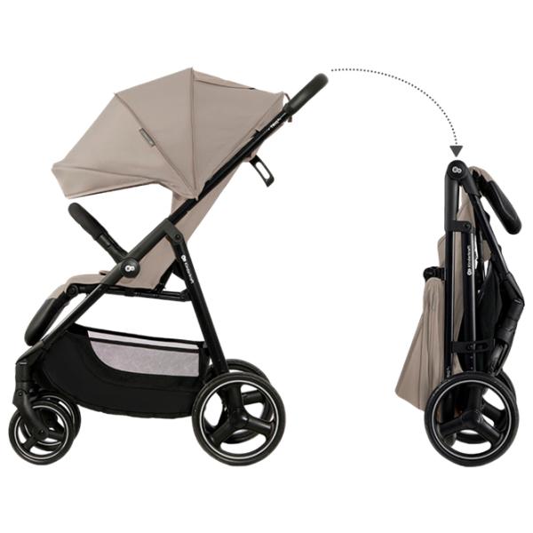Детская коляска KinderKraft Stroller Trig 3 5727836/ Бежевый photo 6 Детская коляска KinderKraft Stroller Trig 3 5727836/ Бежевый photo 6