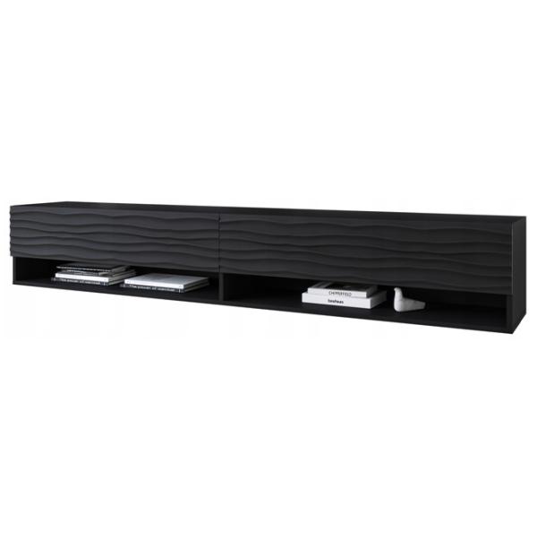 Тумба под телевизор Bratex A180 Waves 30см x 180см x 31см/ МДФ photo 1