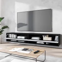 Тумба под телевизор Bratex A180 Waves 30см x 180см x 31см/ МДФ photo 3