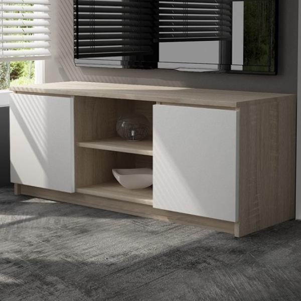 Тумба под телевизор Akord K120 2D1P 55см x 120см x 40см/ ЛДСП photo 3 Тумба под телевизор Akord K120 2D1P 55см x 120см x 40см/ ЛДСП photo 3