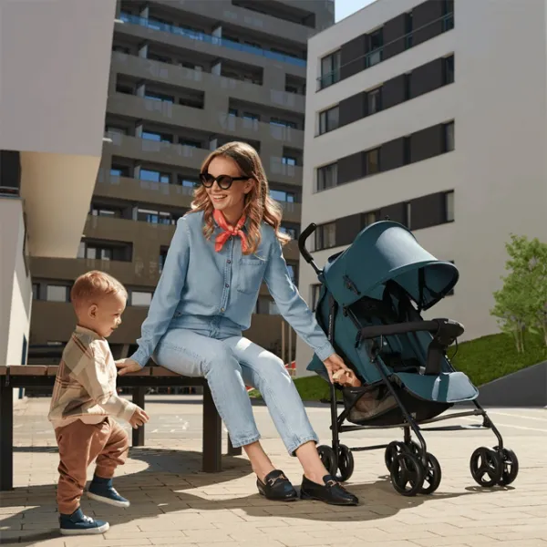 Детская коляска KinderKraft Tik 5902533922857/ Зелёный photo 6