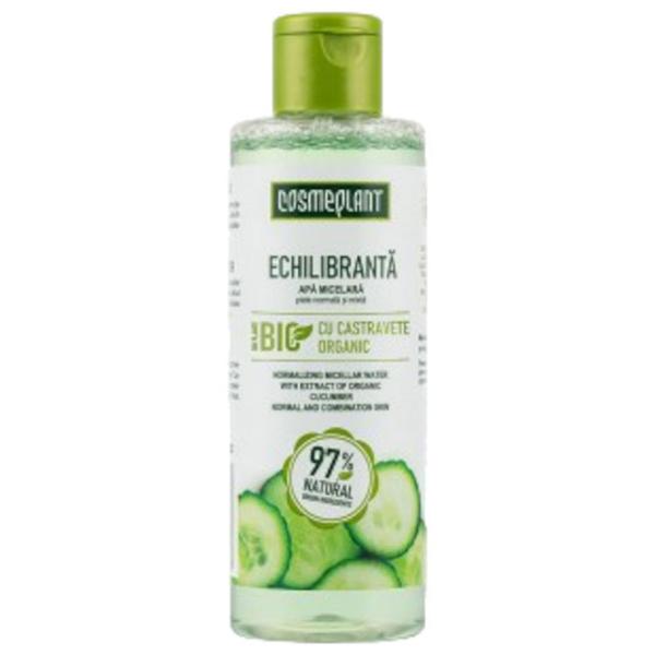 Loțiune demachiantă pentru ochi Cosmeplant Normalizante Apă micelară/ 200 ml photo 1 Loțiune demachiantă pentru ochi Cosmeplant Normalizante Apă micelară/ 200 ml photo 1
