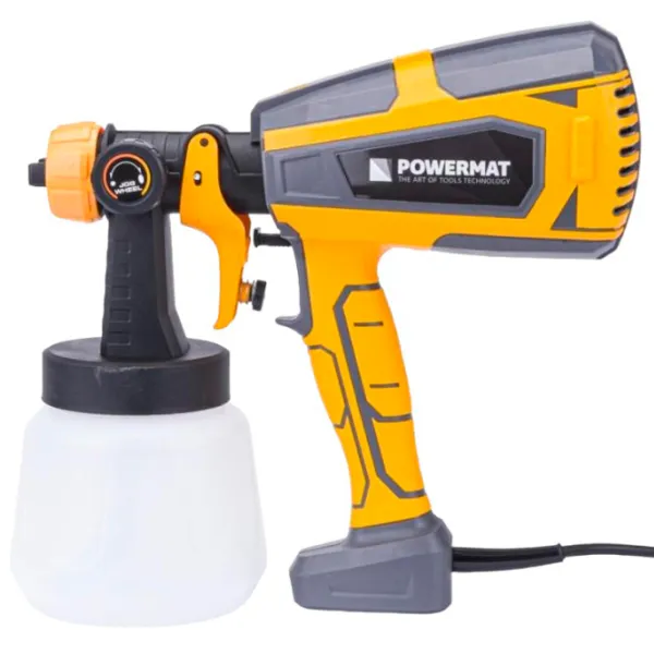 Aerograf Powermat PM-PDM-600T 1 l/ Yellow photo 2