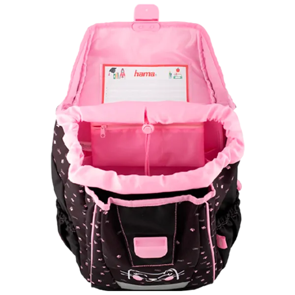 Рюкзак для детей Hama Soft Bag Черный Розовый Черный/ 15.7 л photo 4