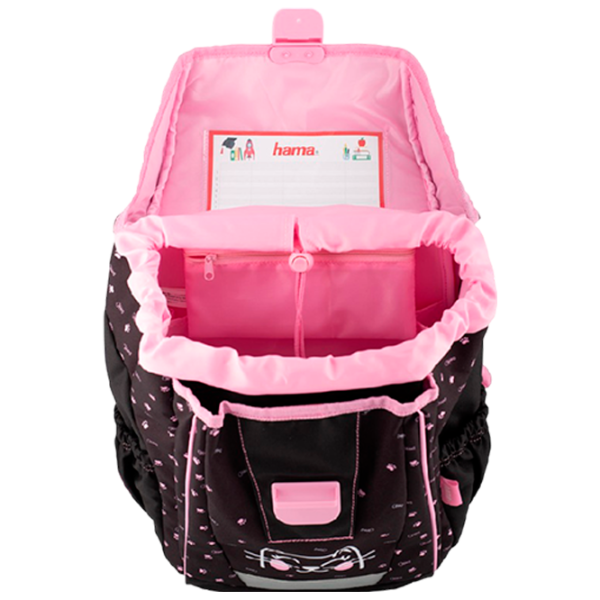 Рюкзак для детей Hama Soft Bag Черный Розовый Черный/ 15.7 л photo 4