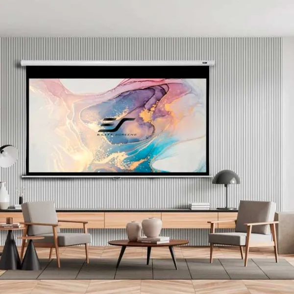 Ecran pentru proiector EliteScreens M150XWH2 186 cm/ 338 cm/ Pe perete/ White photo 3