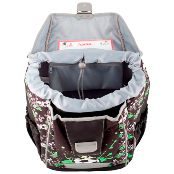 Рюкзак для детей Hama Soft Bag Черный Зелёный Черный/ 15.7 л photo 4