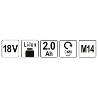 Mașină de amestecat Yato YT82880 Mixer/ Red photo 5