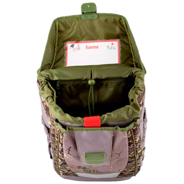 Рюкзак для детей Hama Soft Bag Серый Зелёный Серый/ 15.7 л photo 4