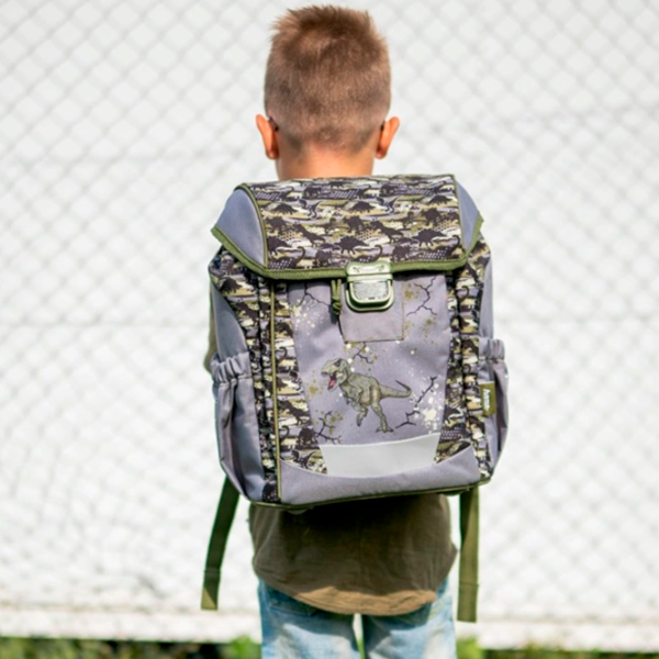 Рюкзак для детей Hama Soft Bag Серый Зелёный Серый/ 15.7 л photo 5