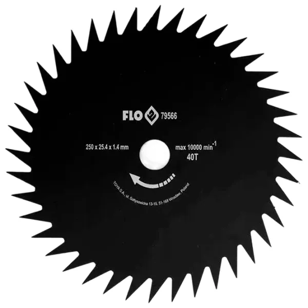 Disc pentru motocoasă Flo FLO79566 Metal/ 40 photo 1