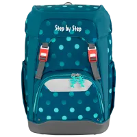 Ghiozdan pentru copii Step by Step Grade 5-Piece Blue White Blue/ 22 l