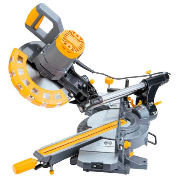Fierăstrău pentru tăieri înclinate Powermat PM-UK-2400M 255 mm/ Gray photo 6