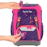 Ghiozdan pentru copii Step by Step Grade Pink Purple Pink/ 22 l photo 5