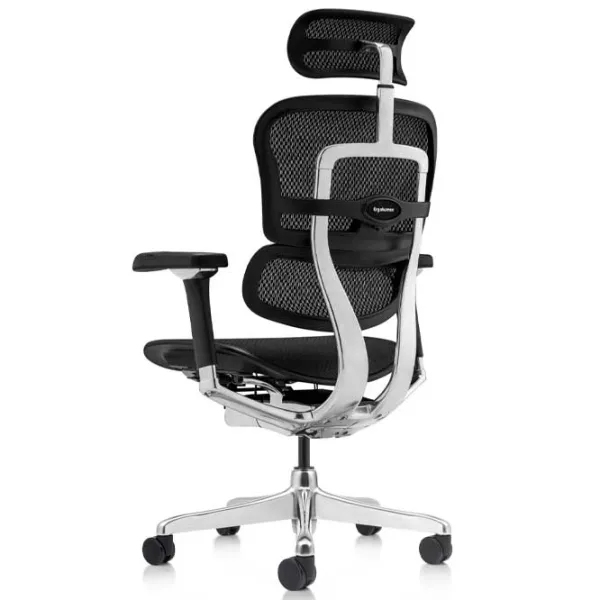 Fotoliu de birou ART Ergohuman Luxury 2 Pânză, plasă acrilică/ Black photo 5 Fotoliu de birou ART Ergohuman Luxury 2 Pânză, plasă acrilică/ Black photo 5