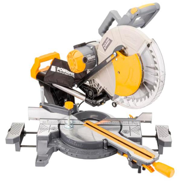 Fierăstrău pentru tăieri înclinate Powermat PM-UK-2200M 305 mm/ Gray photo 5