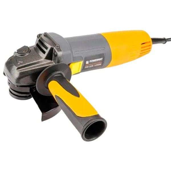 Polizor Powermat PM-SZK-1250M Unghiular/ 1250 W/ Yellow photo 2 Polizor Powermat PM-SZK-1250M Unghiular/ 1250 W/ Yellow photo 2