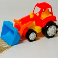Экскаватор Burak Toys Super 04535 Красный photo 2