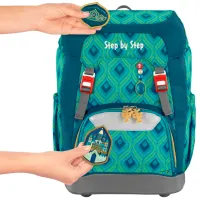 Ghiozdan pentru copii Step by Step Grade Blue Green Blue/ 22 l photo 6