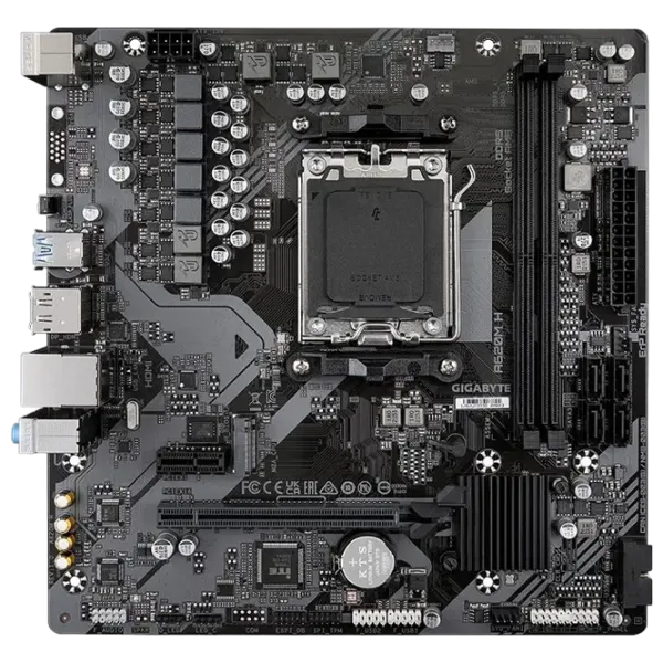 Placă de bază Gigabyte A620M H mATX/ AMD A620M photo 1