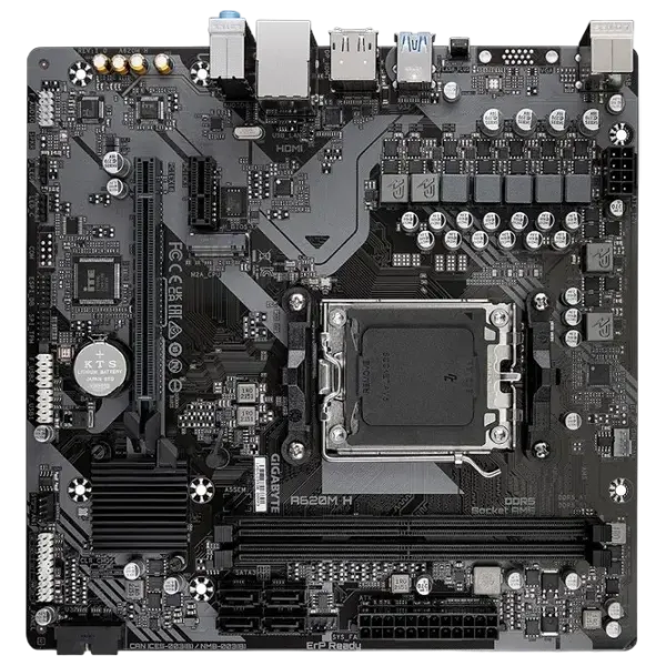 Placă de bază Gigabyte A620M H mATX/ AMD A620M photo 2